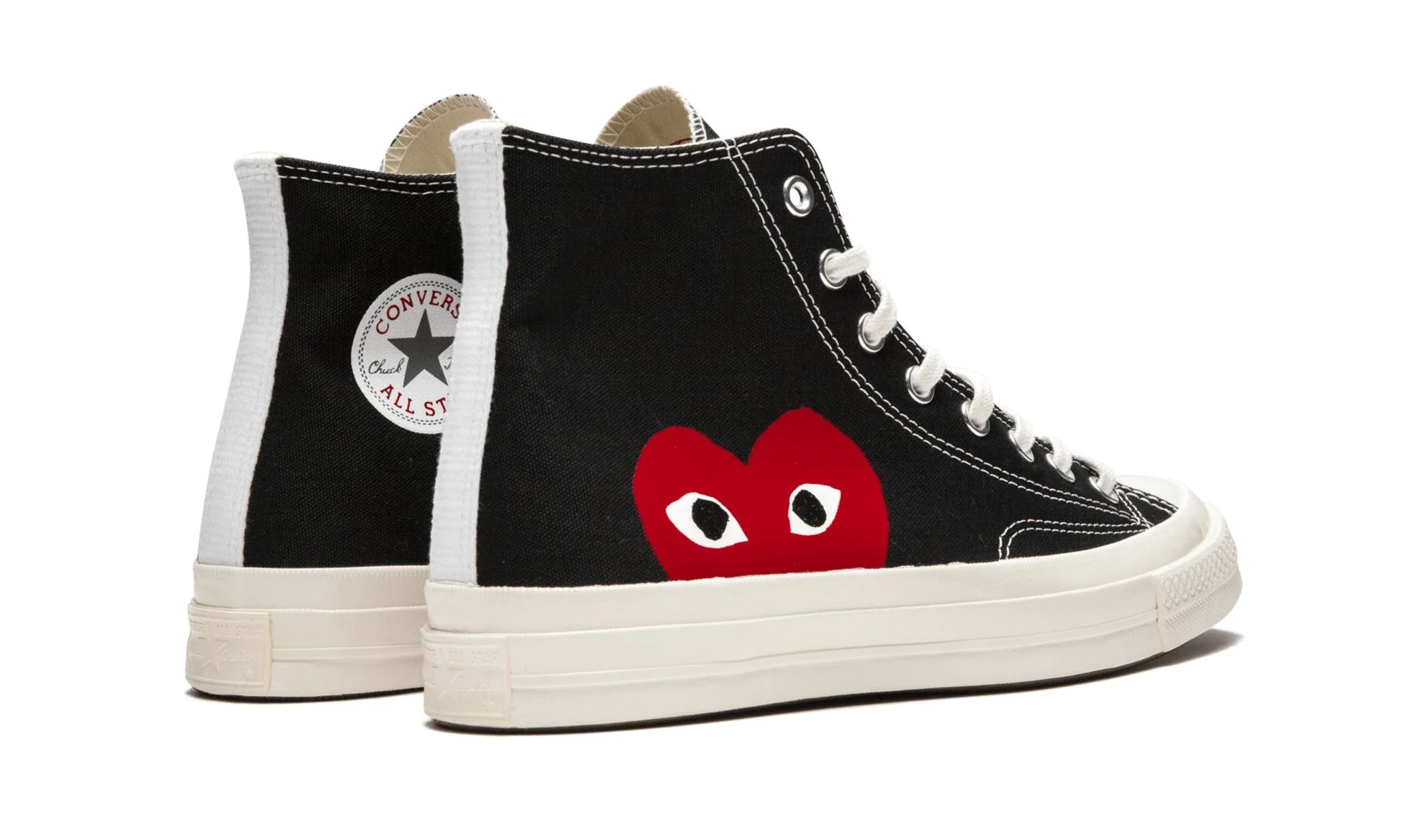 Converse Chuck Taylor All Star 70 Hi Comme des Garcons PLAY Czarne - Siły Powietrzne 1 Czarny