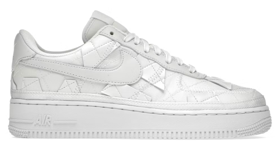 Nike Air Force 1 Low SP Billie Eilish Triple White - Siły Powietrzne 1 Biały