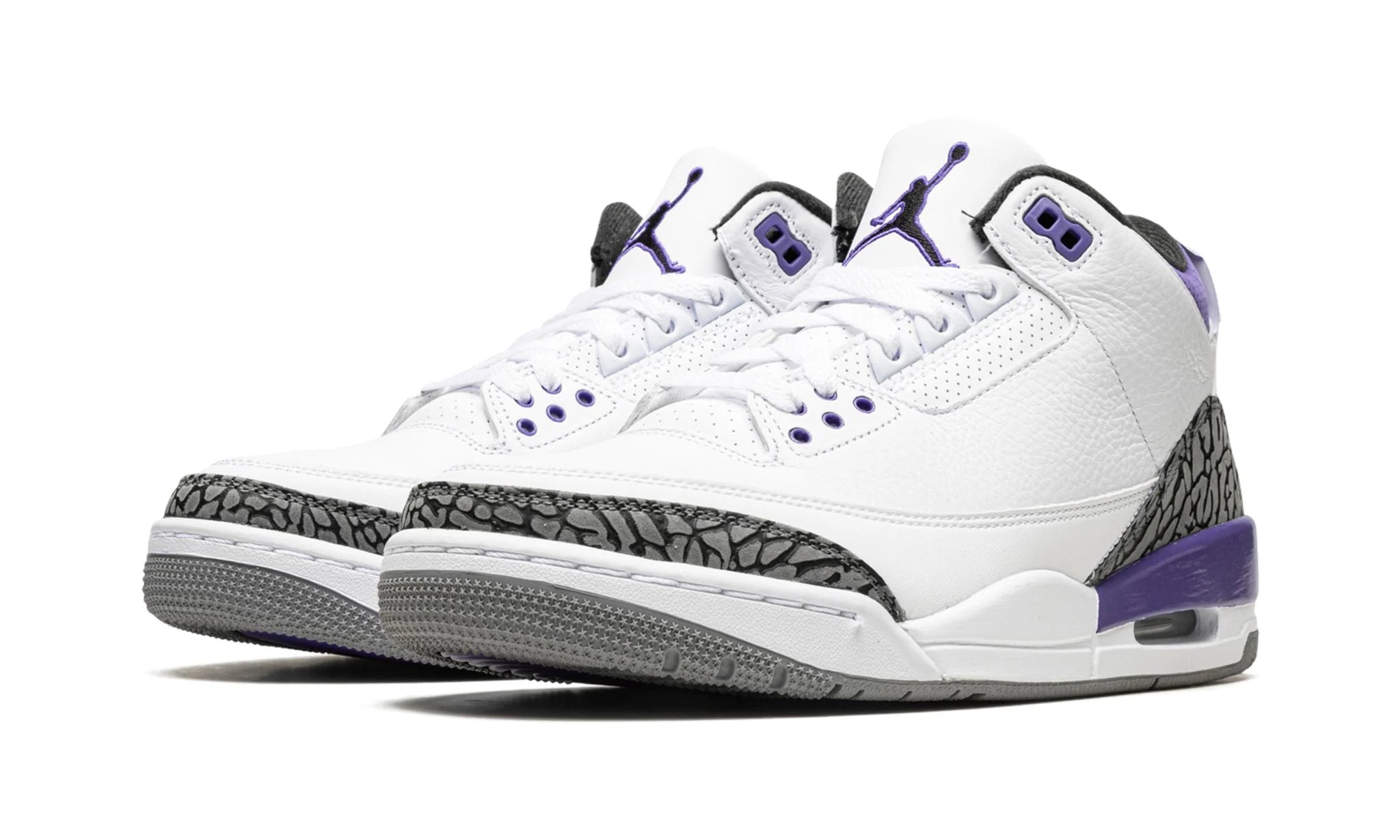 Air Jordan 3 Retro Dark Iris - Jordan 3 - Pirri - Jordania 3 Biały