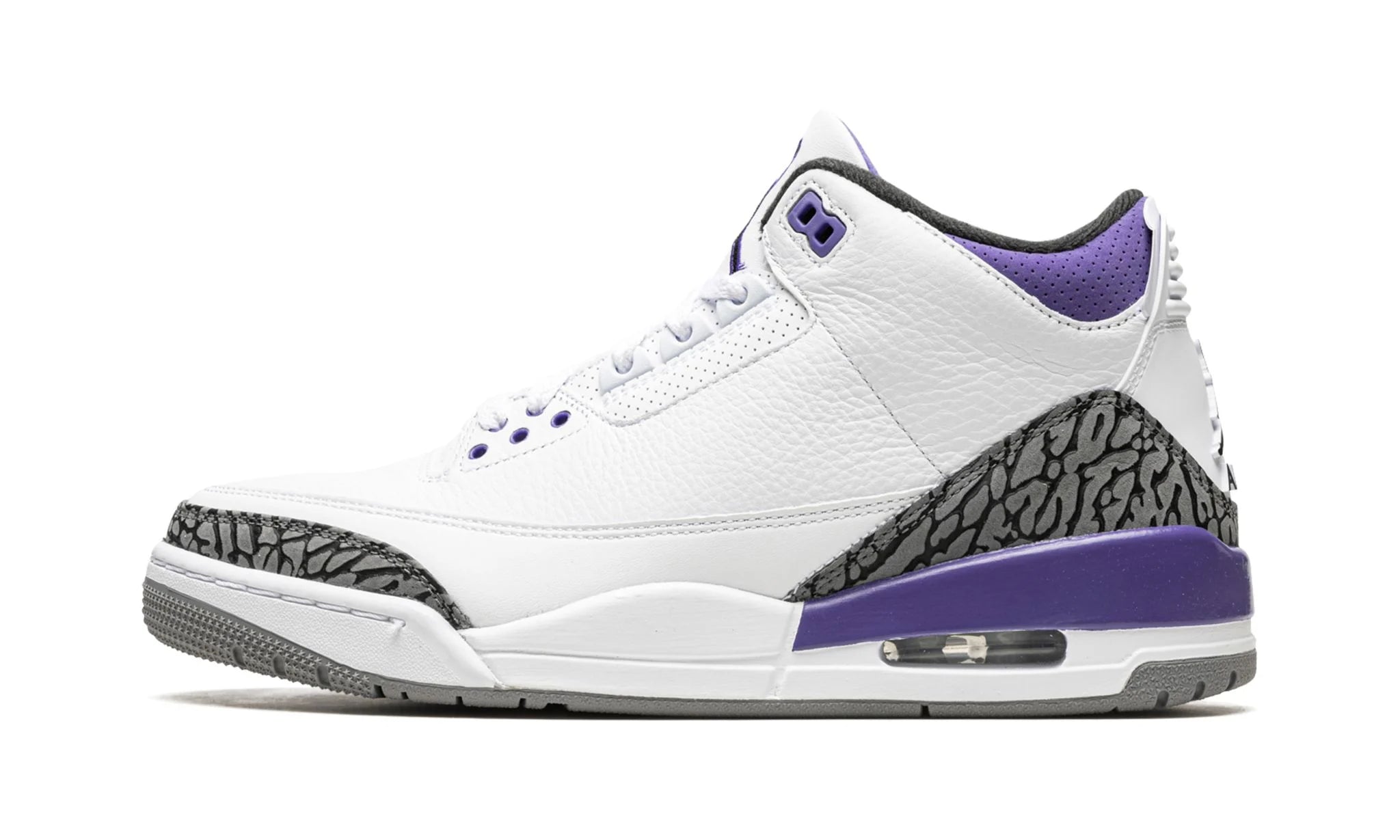 Air Jordan 3 Retro Dark Iris - Jordan 3 - Pirri - Jordania 3 Biały