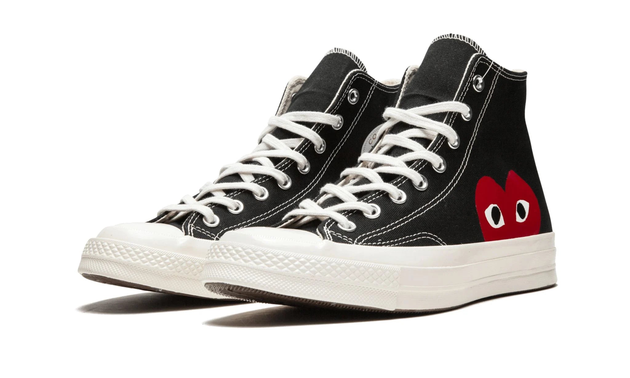 Converse Chuck Taylor All Star 70 Hi Comme des Garcons PLAY Czarne - Siły Powietrzne 1 Czarny