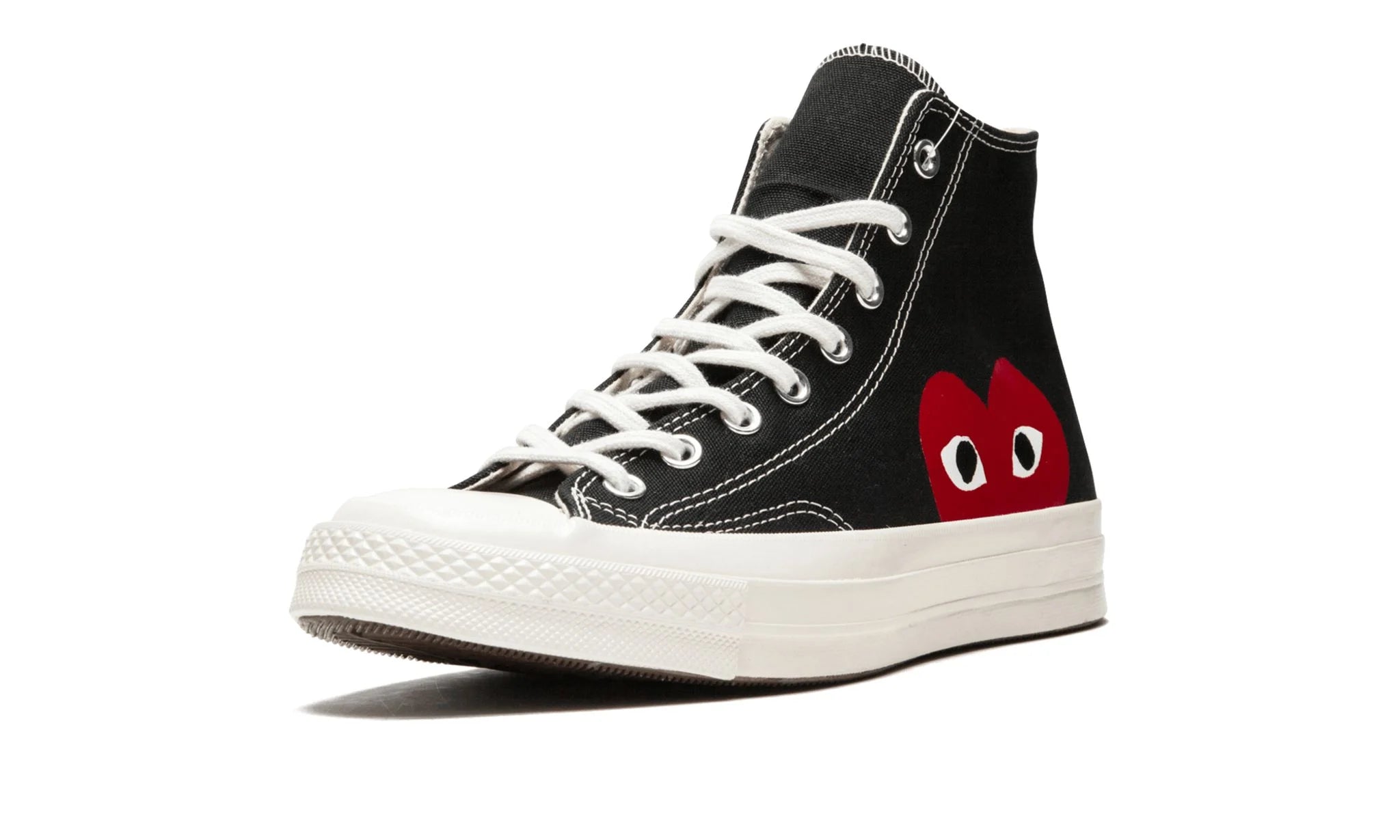 Converse Chuck Taylor All Star 70 Hi Comme des Garcons PLAY Czarne - Siły Powietrzne 1 Czarny