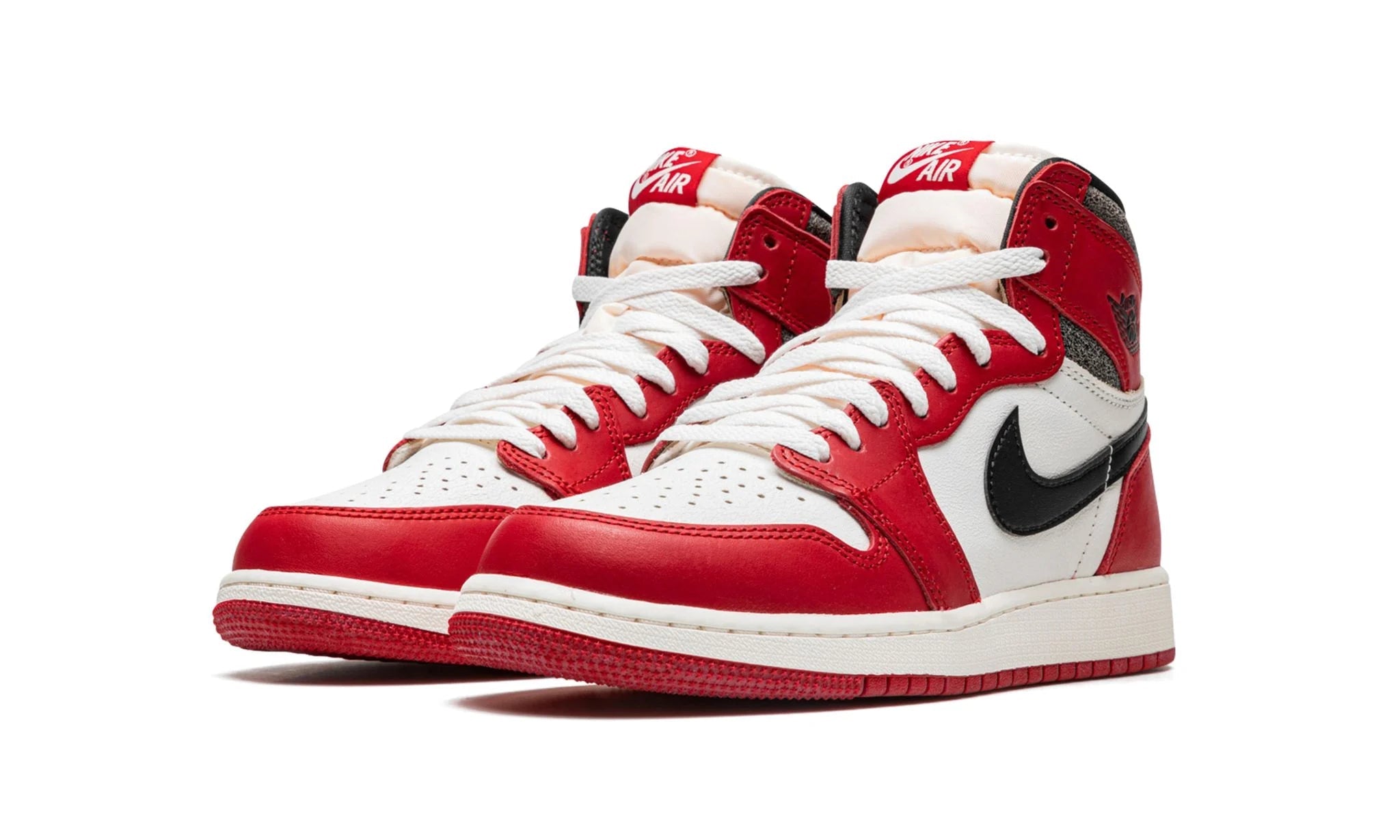 Jordan 1 Retro High OG Chicago Lost and Found (Kids) - Jordan Kids - Pirri - Jordania Dzieci Czerwony