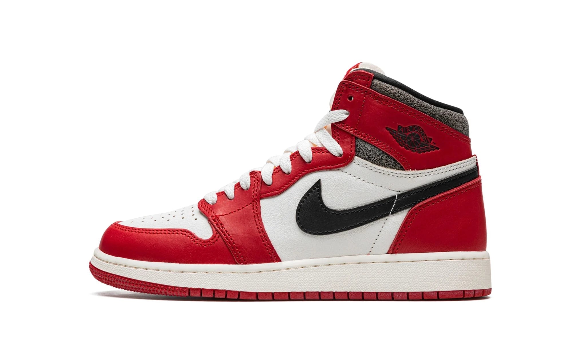 Jordan 1 Retro High OG Chicago Lost and Found (Kids) - Jordan Kids - Pirri - Jordania Dzieci Czerwony