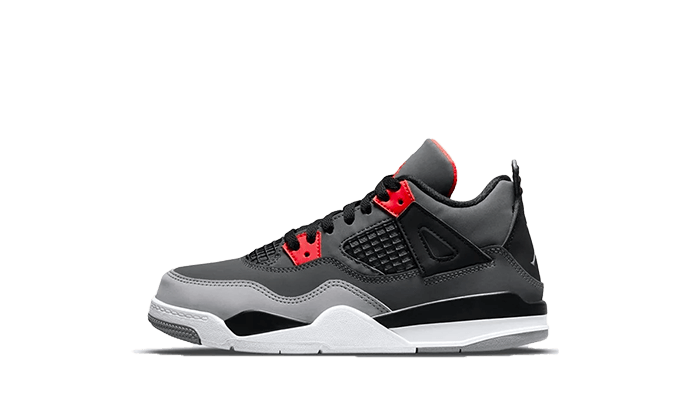 Jordan 4 Retro Infrared (Kids) - Jordan Kids - Pirri - Jordania Dzieci Czarny