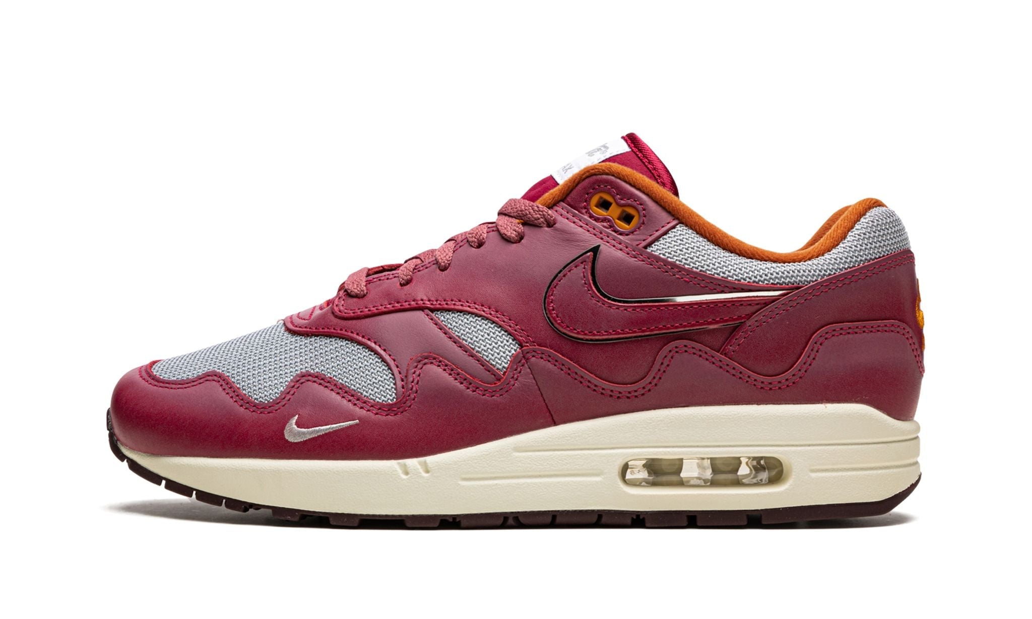 Nike Air Max 1 Patta Waves Rush Maroon (with Bracelet) - Air Max - Pirri - Air Max Czerwony