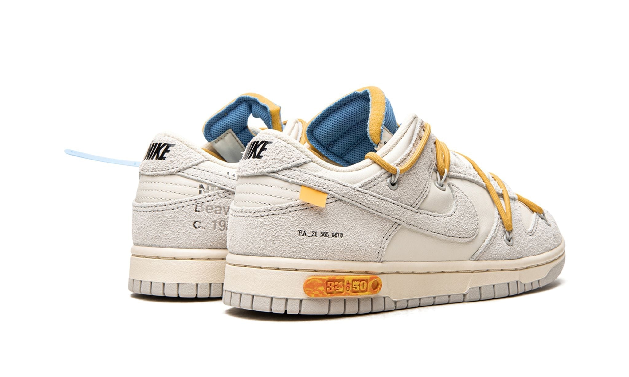 Nike Dunk Low Off-White Lot 34 - Dunk Low - Pirri